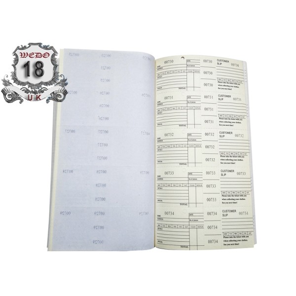  Ticket Book-Long Counter Book--  white colours 10+